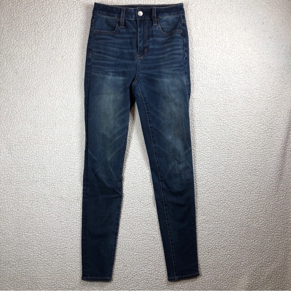 American Eagle‎ 360 Ne(x)t Level Stretch Super Hi Rise Jegging Women’s 0 Jeans